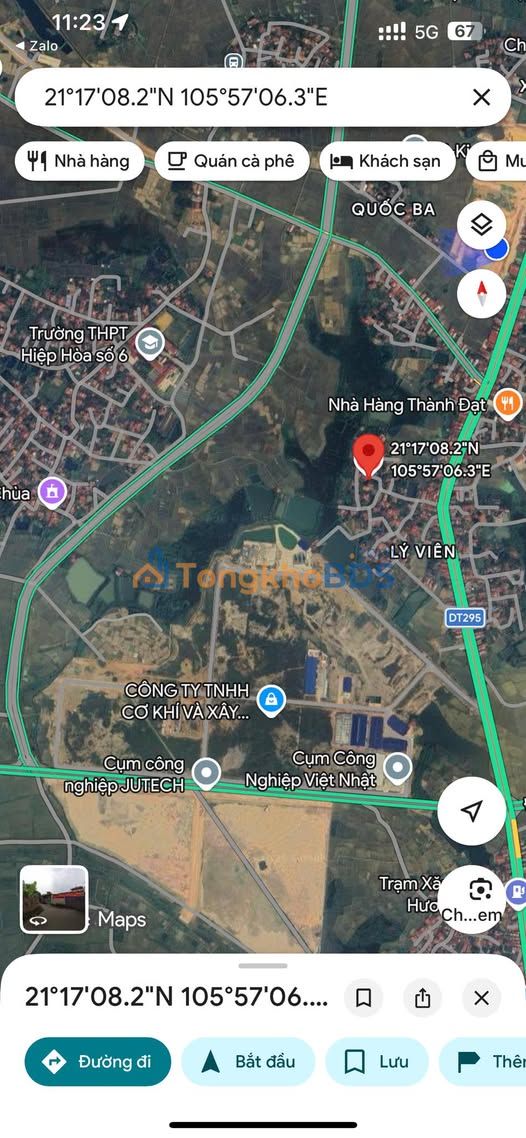 Đất nền Bắc Lý Hiệp Hòa 130m² giá 1 tỷ - Sổ đỏ chính chủ