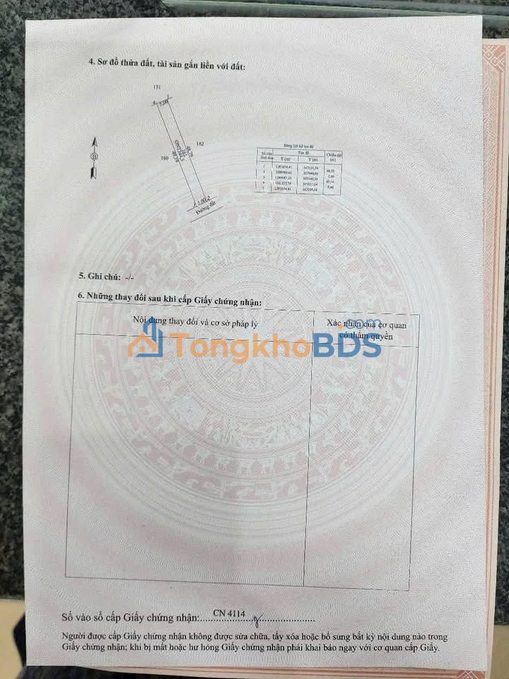 Đất nền Thạnh Hưng Tân Châu 240m² 2 tỷ - Sổ đỏ chính chủ