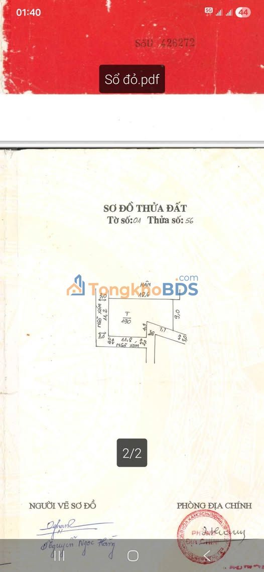 Bán đất Đồng Lạc, Chương Mỹ 190m² sổ ONT - Giá tốt đầu tư