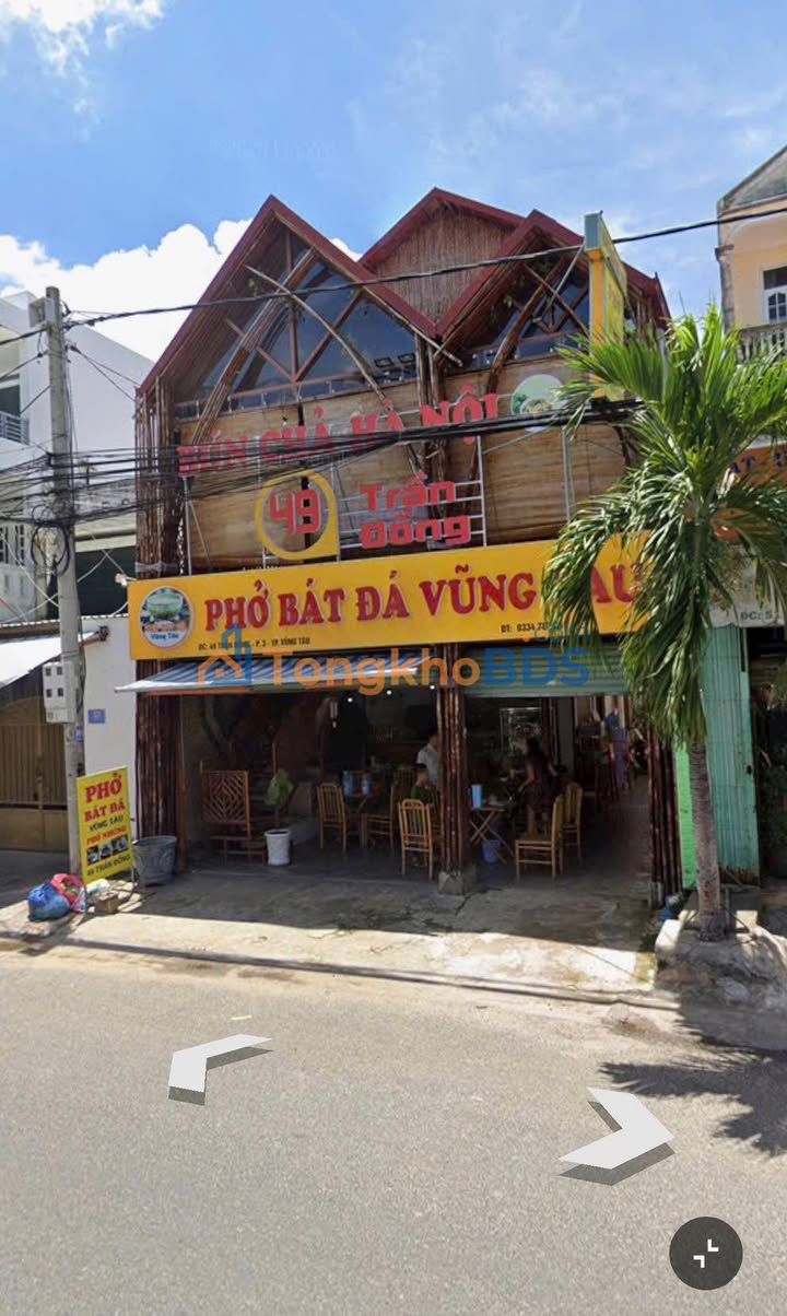 Mặt bằng kinh doanh đường Trần Đồng, Vũng Tàu - 133m² - 15 triệu/tháng