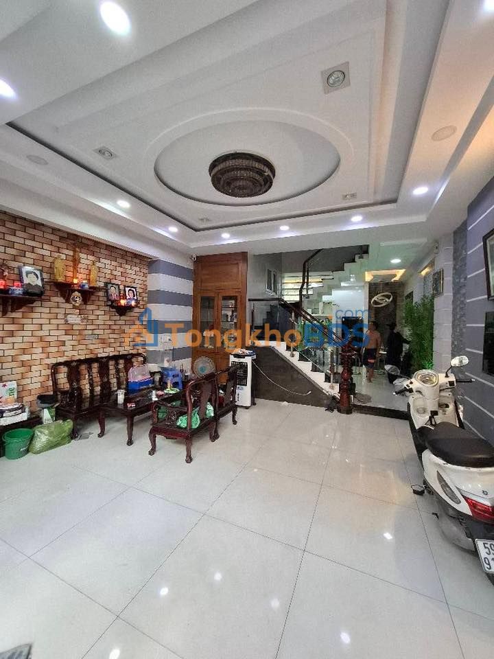 Nhà 4 tầng BTCT 55m² - Trung tâm Bình Thạnh, gần Chợ Cây Quéo - 7 Tỷ TL