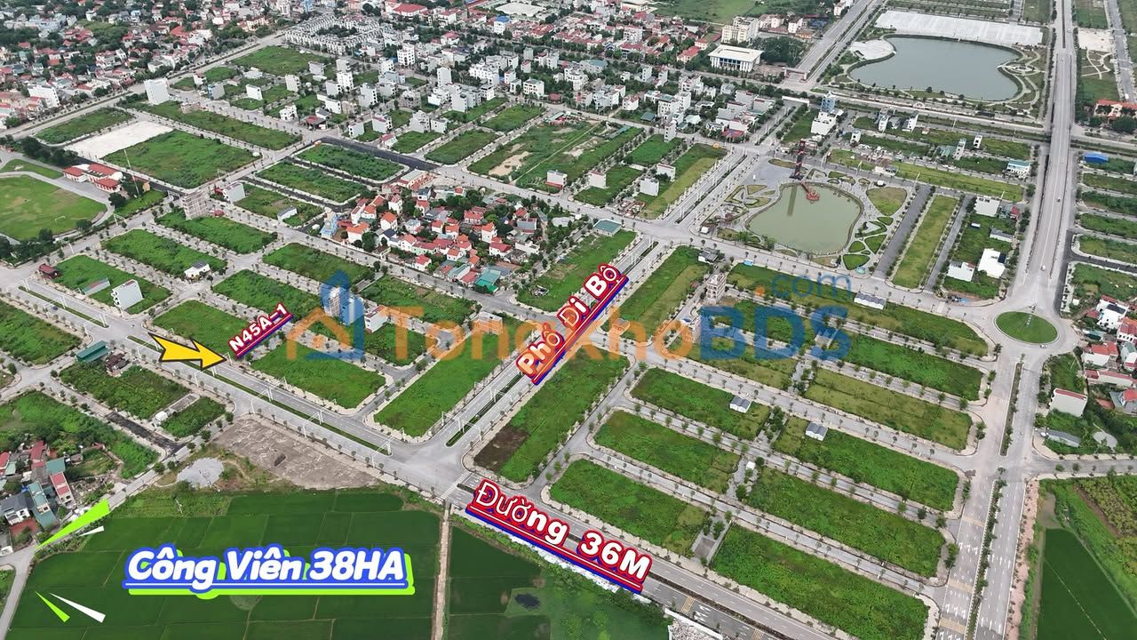 Đất nền KCN Mỹ Thái 96m² - Cạnh công viên, trục 36m - Giá tốt