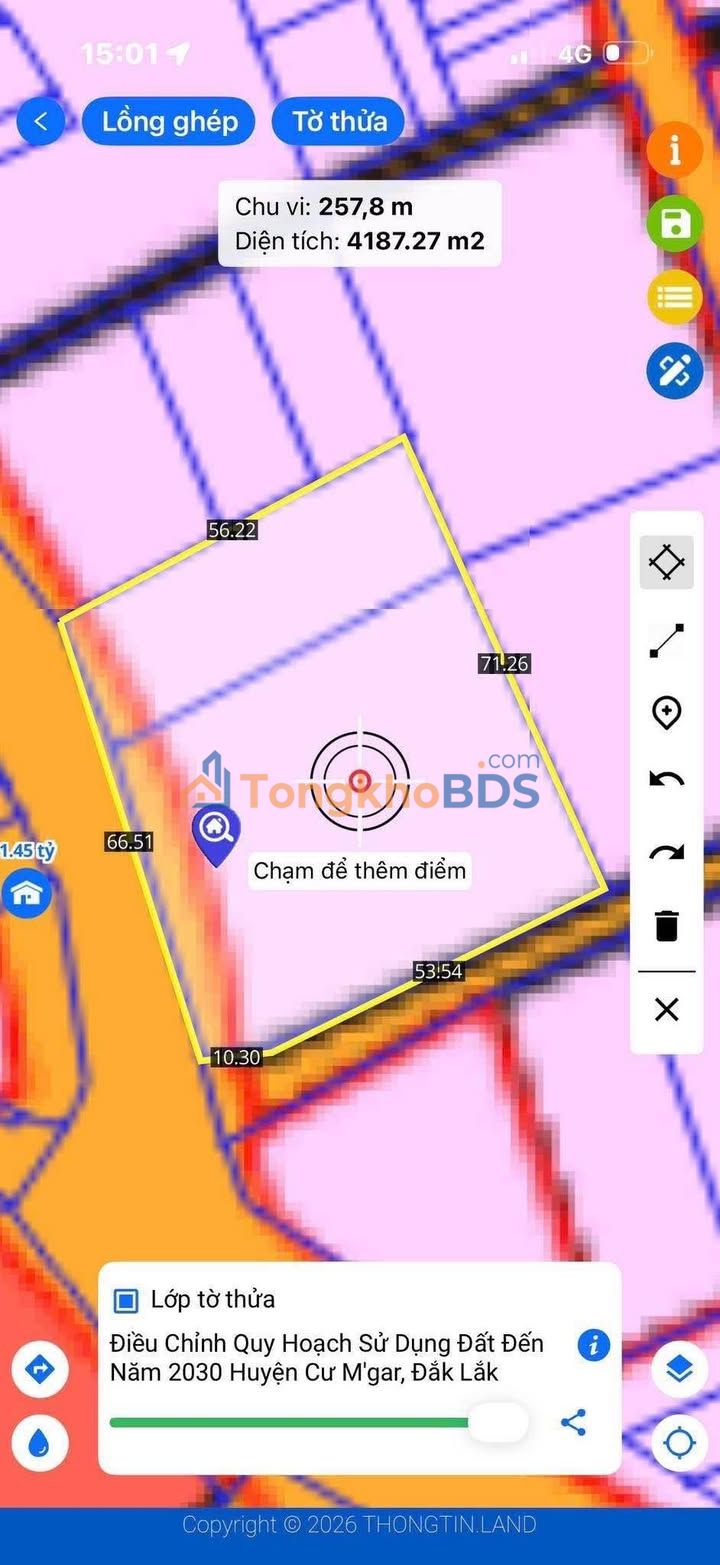 Đất Nền Cư M'gar 3740m² - Sổ Đỏ Chính Chủ, Gần KCN Phú Xuân