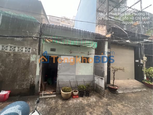 Nhà Nát Hẻm Oto Phan Huy Ích, Gò Vấp - 62m² - 5.5 Tỷ - Sẵn Sàng Xây Mới