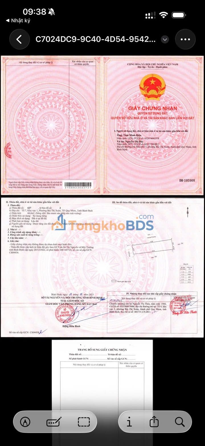 Nhà 66m² Hẻm Oto Phú Tài, Quy Nhơn - 3PN Sổ Hồng Giá 1.39 Tỷ