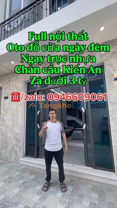 Nhà riêng Kiến An 52m² 2,0xx tỷ - Ô tô vào nhà