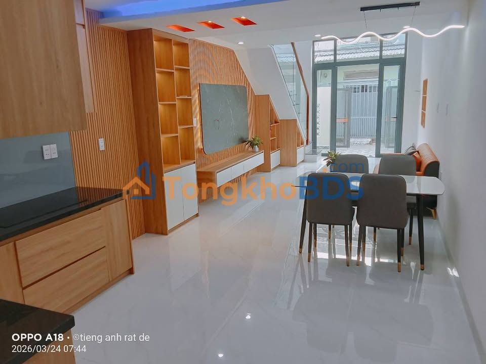 Nhà Ngô Sĩ Liên 90m² Nở Hậu - Ô Tô Thông - Giá 4.49 Tỷ