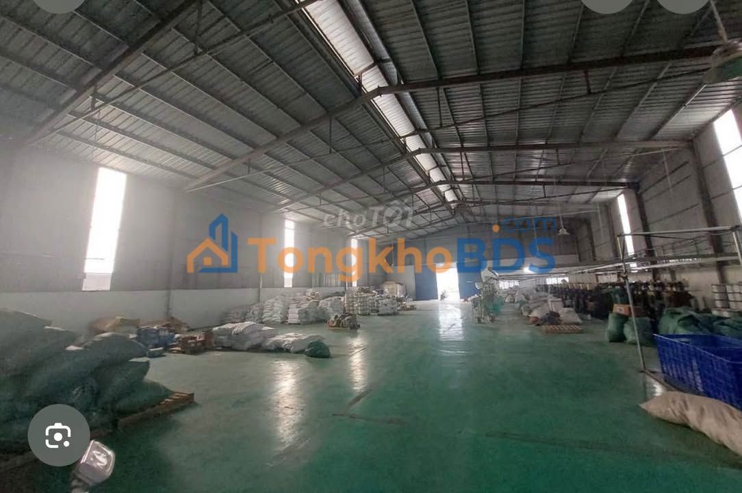 Cho thuê xưởng 1600m² Tân Uyên, Bình Dương - Sẵn sàng hoạt động, giá 95 triệu/tháng