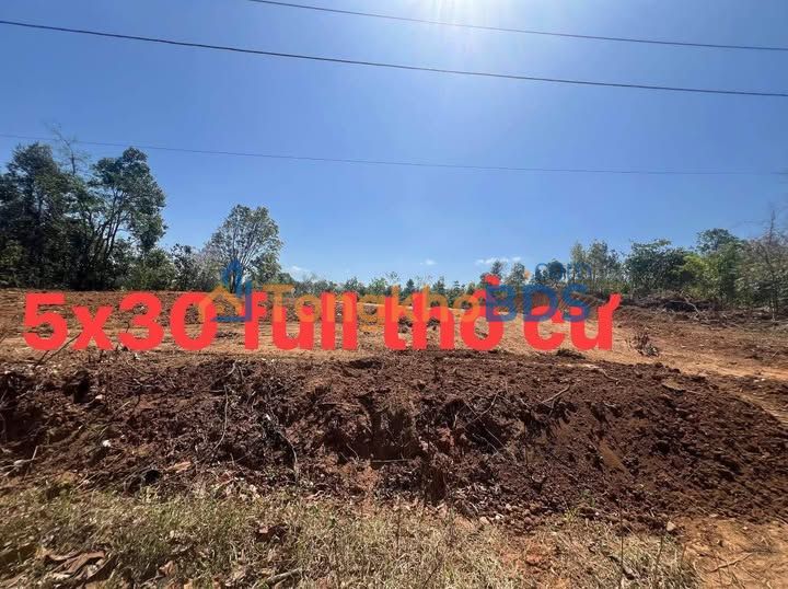 Đất nền Đăk Rơ Wa, Kon Tum - 150m² full thổ cư, ô tô vào tận nơi