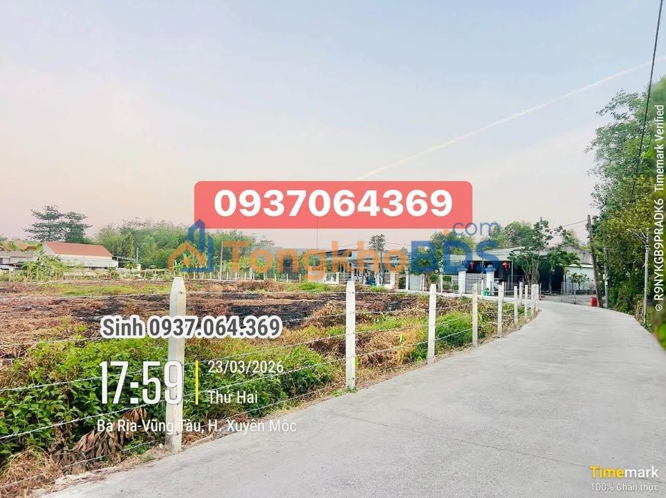 Đất nền Phước Bửu 203m² - Sổ đỏ chính chủ, ô tô tránh