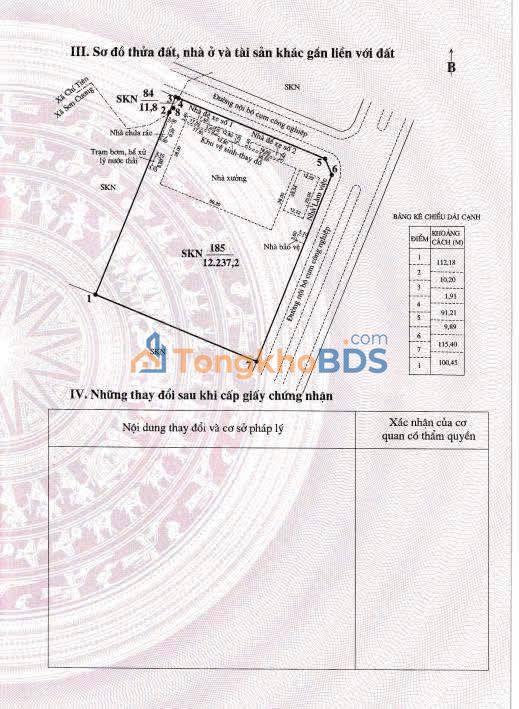 Kho xưởng Cụm CN Thanh Ba 1,2ha 40 tỷ VND - Diện tích lớn vận hành