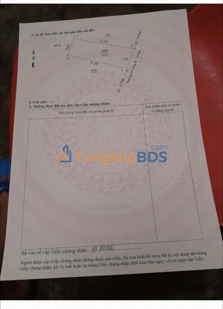 Đất Nền Quế Sơn - 161m² - Sổ Đỏ Chính Chủ - Giá 700 Triệu