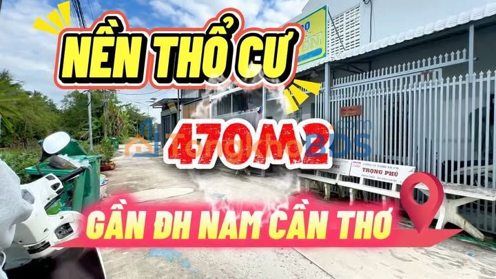 Đất nền An Bình Ninh Kiều 470m² giá thỏa thuận - Sổ đỏ chính chủ