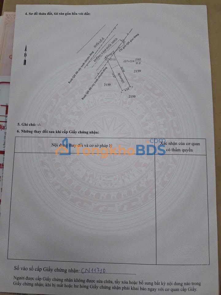 Đất nền Đông Hòa Dĩ An 91m² 3.99 tỷ - Sổ đỏ chính chủ