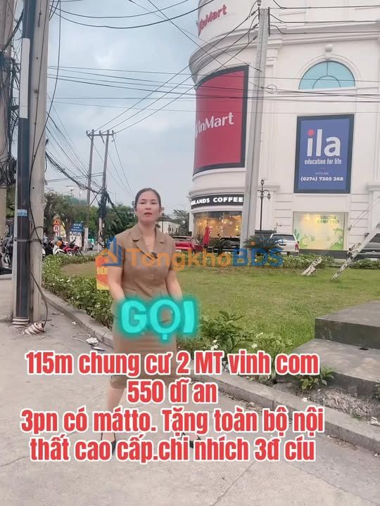 Căn hộ Charm Dĩ An 115m² - 3PN, Căn Góc View Đẹp