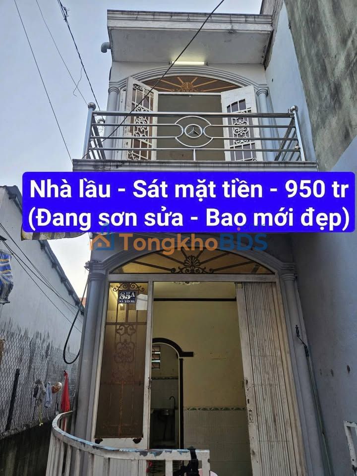 Nhà Lầu Đúc 2 Mặt Tiền Gần Chợ Cái Răng - 950 Triệu, Sổ Hồng