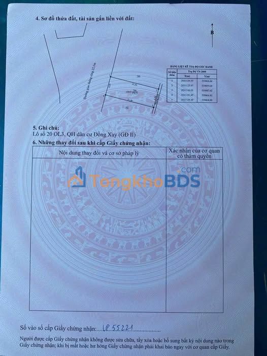 Bán đất 176m² Phường Trần Phú, Hà Tĩnh - Sổ đỏ, Đường rộng 22.5m