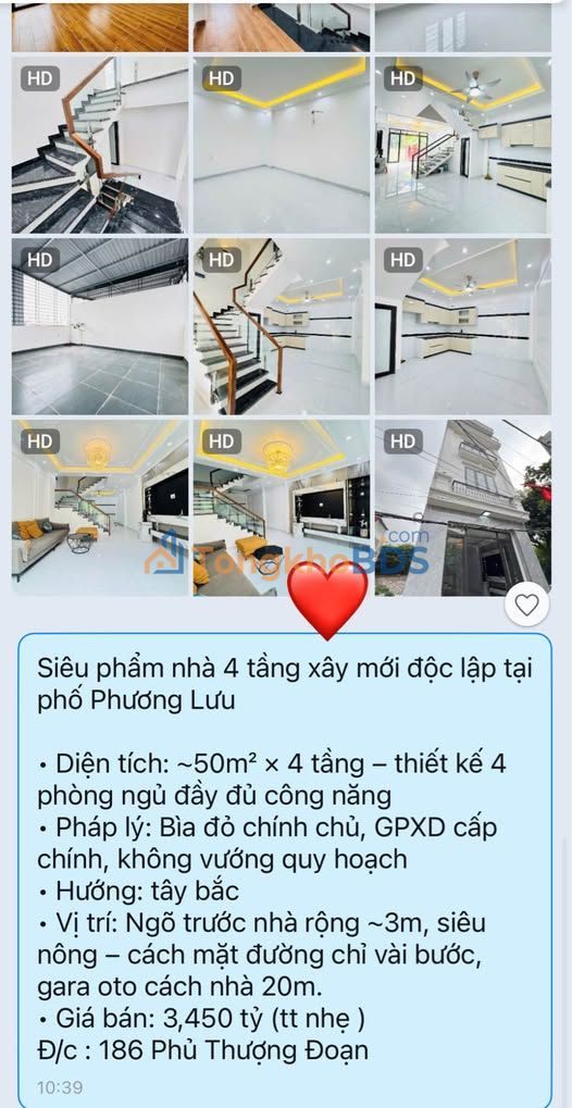 Nhà 4 Tầng Mới Xây Phương Lưu 50m² - Ô Tô Đỗ Cửa, Giá 3.45 Tỷ