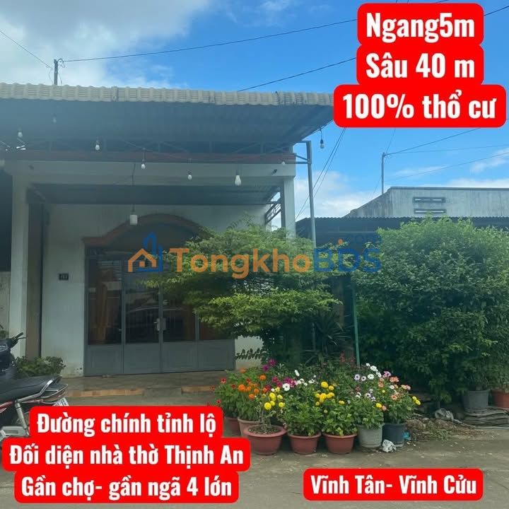 Bán Gấp Nhà 202m² Thổ Cư, Long Thành - Đối Diện Nhà Thờ Thịnh An