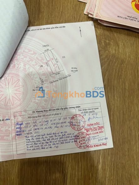 Đất Mặt Tiền Trần Khánh Dư An Khê 50m² Thổ Cư - 5xx Triệu/Lô