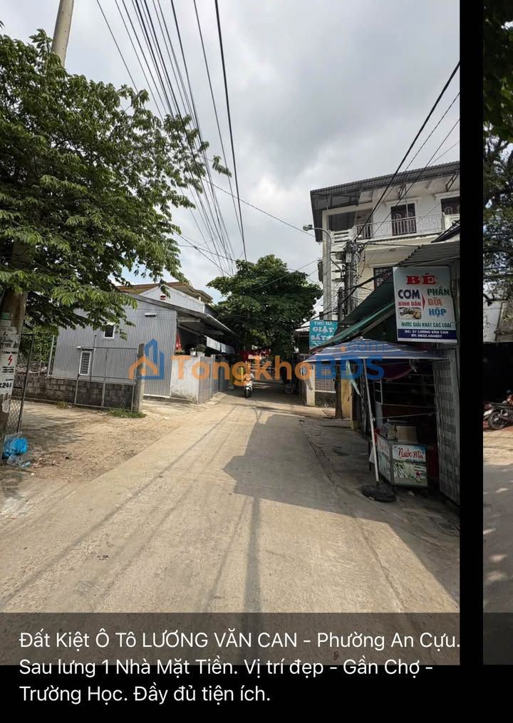 Đất Lương Văn Can - 60m² - Ngang 7.3m - Giá 1.x Tỷ - Huế