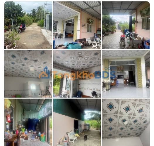 Nhà 198m² Phường An Hội, Bến Tre - 2 MT Hẻm, Tặng Kho 88m²