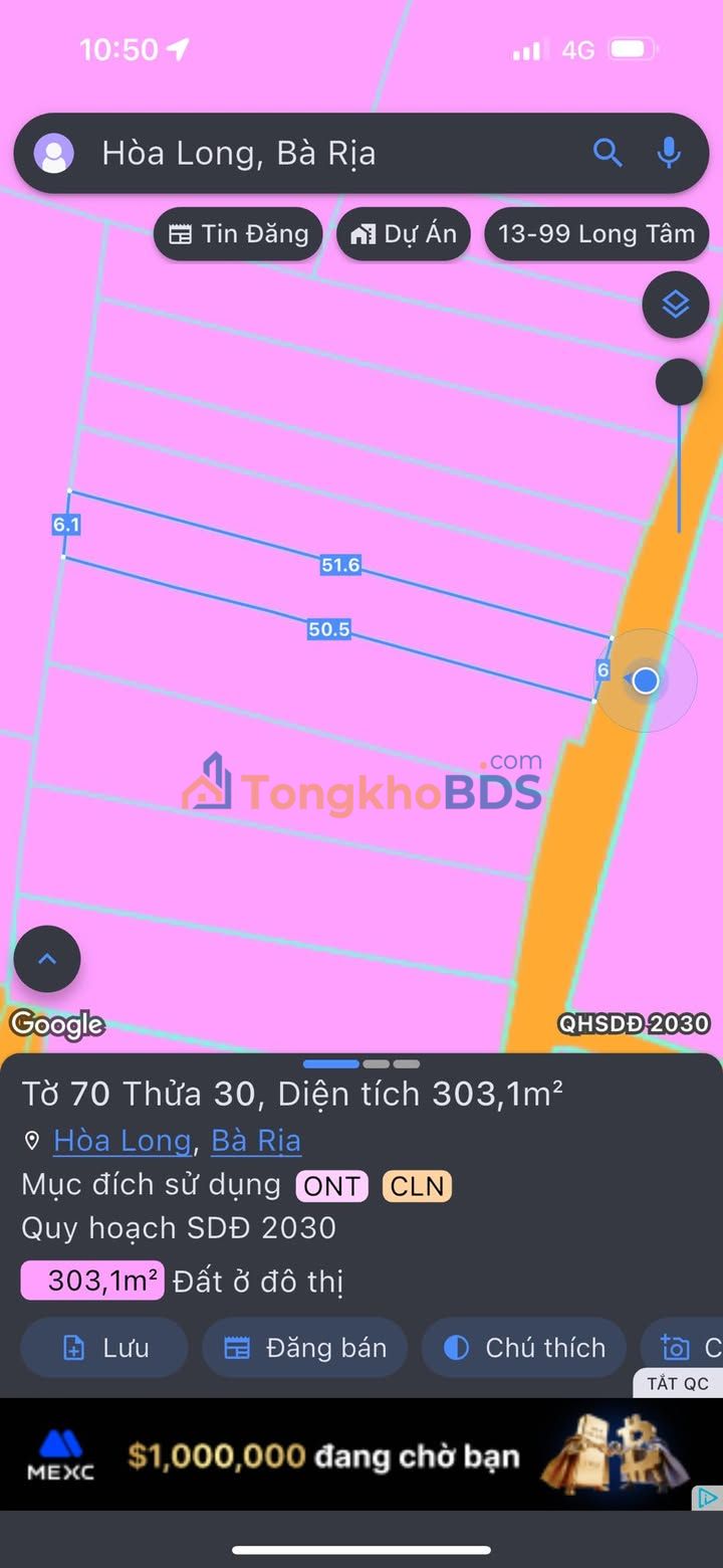 Nhà Cấp 4 317m² Hoà Long Bà Rịa - Sổ Hồng Riêng, Giá 2.35 Tỷ