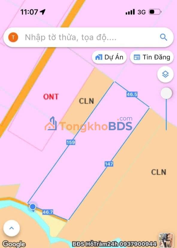 Đất nền Tân Lâm Xuyên Mộc 7000m² giá 7,7 tỷ - Sổ đỏ chính chủ