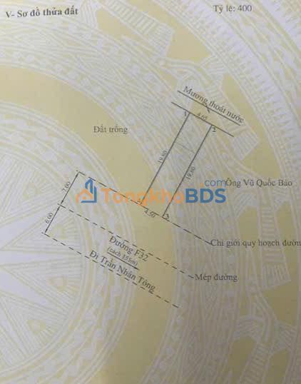 Bán đất tặng nhà MT Nguyễn Thiên Lộc, Hải Phòng - 90m², 4.5 tỷ, kinh doanh tốt