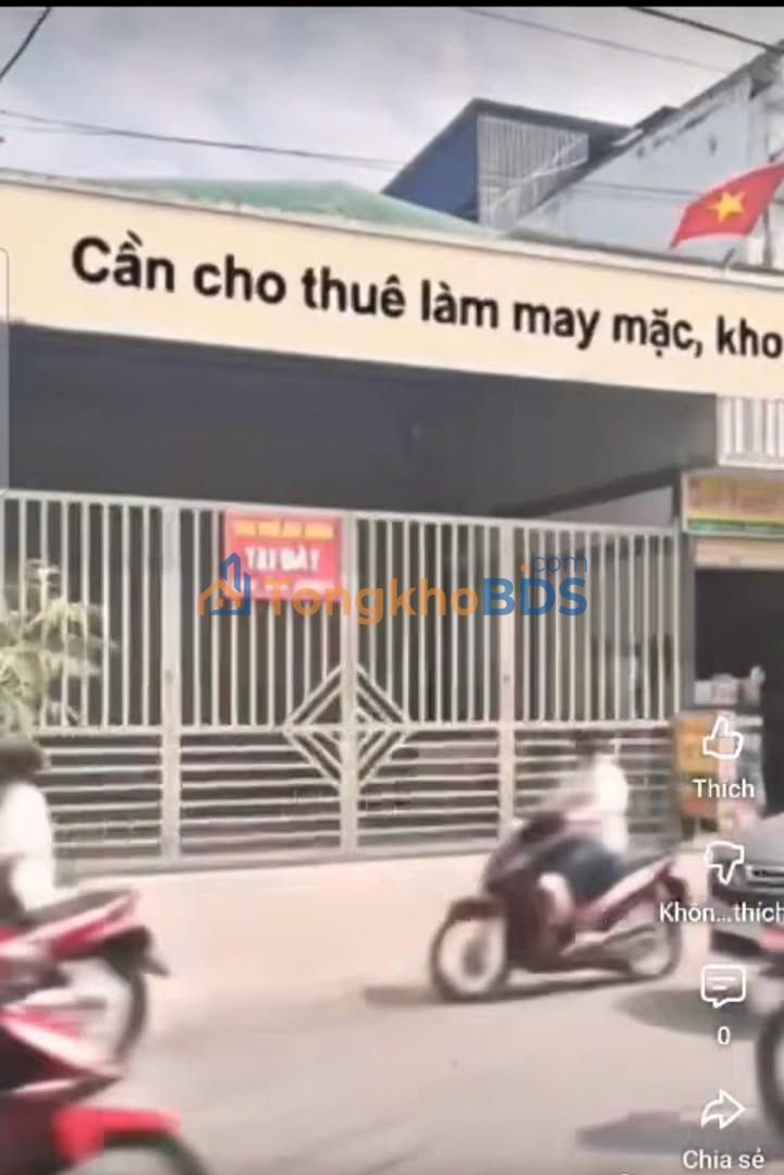 Cho thuê kho xưởng 300m² Thuận An, Bình Dương - Gần DT743
