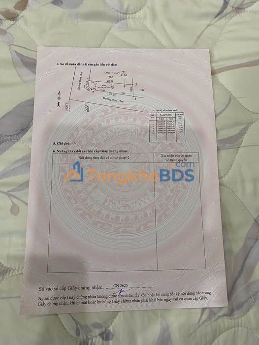 Bán Đất Vàng 187m² Mặt Tiền 2 Lộ Nhựa, Hòa Thành, Tây Ninh - Sẵn Sổ Hồng