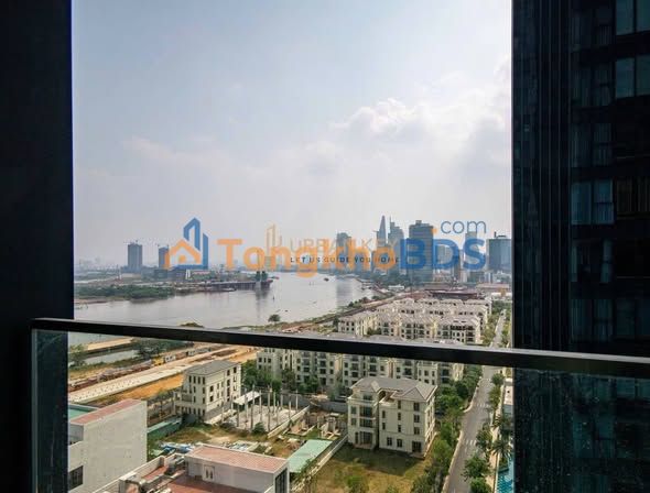 Cho thuê căn hộ 1PN Bason 50m² view Sông Sài Gòn, Quận 1 - Giá 28 triệu/tháng