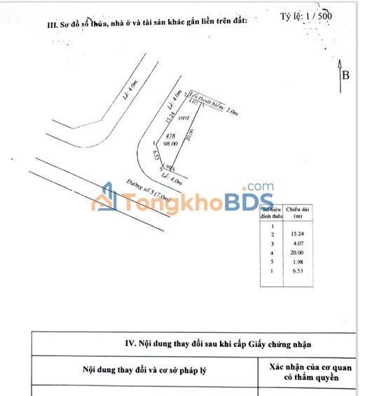 Đất Nền Góc 98m² Đường Số 5, Cái Răng, Cần Thơ - Giá 4 Tỷ