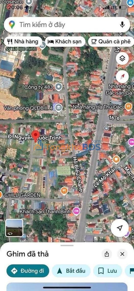 Đất nền 2 mặt tiền Nguyễn Quốc Trinh, Đồng Hới - 180m² - 1.7 Tỷ