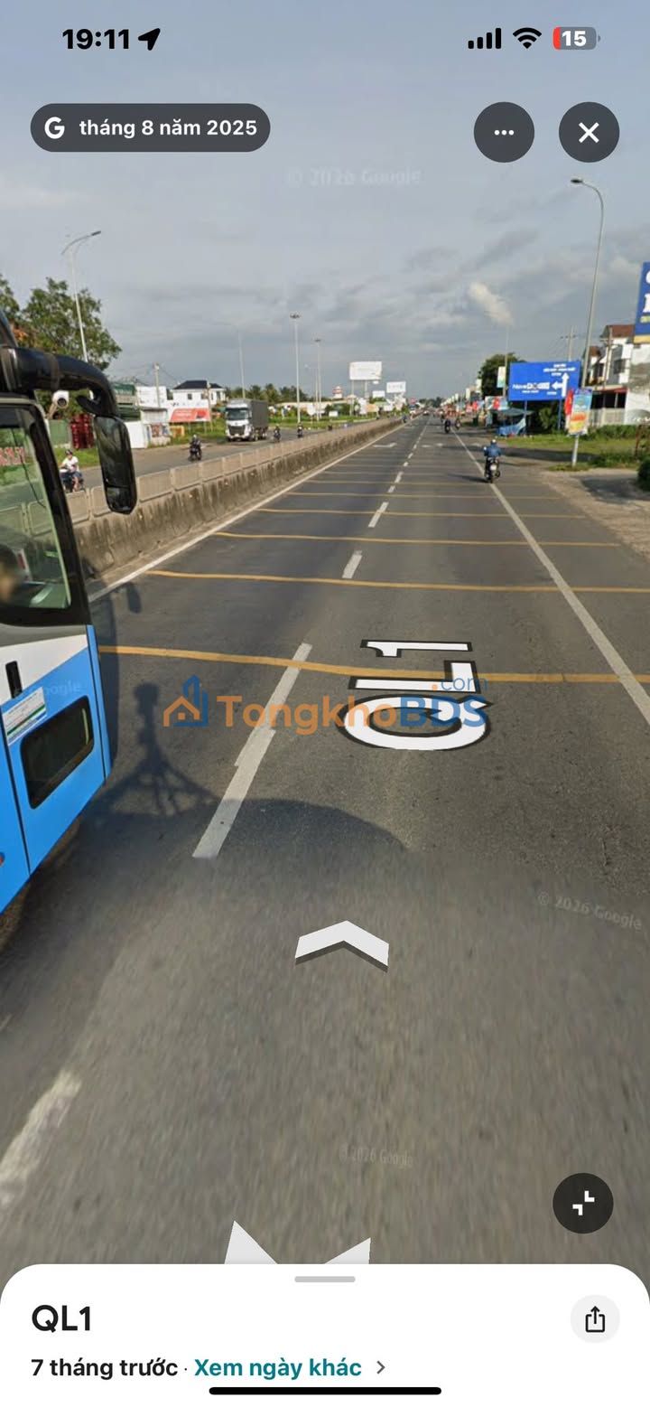 Đất nền Mặt tiền QL1A Quảng Tân 9.574m² - Đường to ô tô