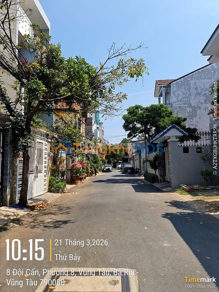 Bán Đất 116m² Hẻm Ô Tô 6m Đội Cấn, Vũng Tàu - Giá 8.65 Tỷ