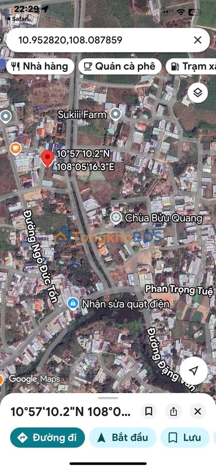 Bán Đất Ngô Đức Tốn Bình Thạnh 100m² - Hướng Tây, Giá 950 Triệu