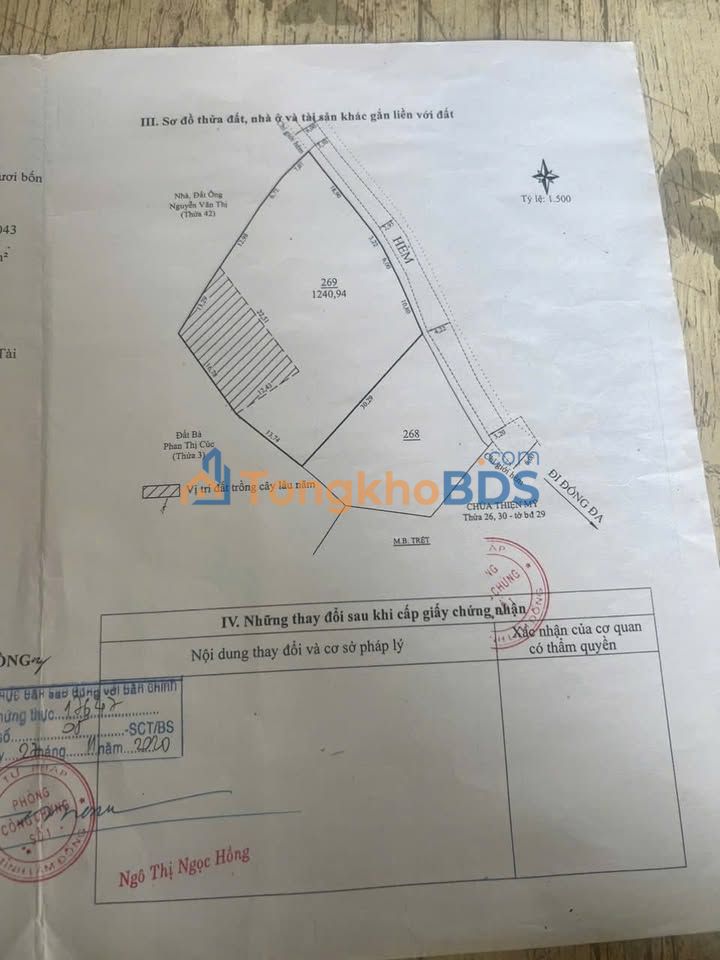 Đất vàng Đà Lạt 1240m² Phường 3 - Xây Biệt Thự/Khách Sạn Sang Trọng