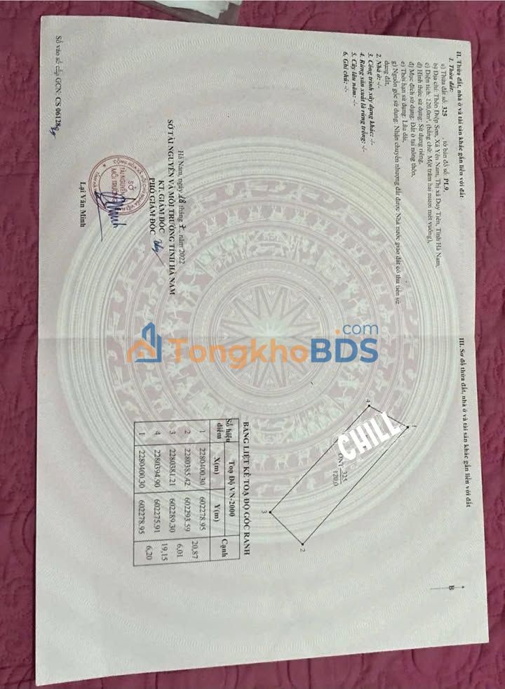 Đất nền 120m² Thanh Liêm, Hà Nam - Sổ đỏ sẵn sàng, gần KCN 5