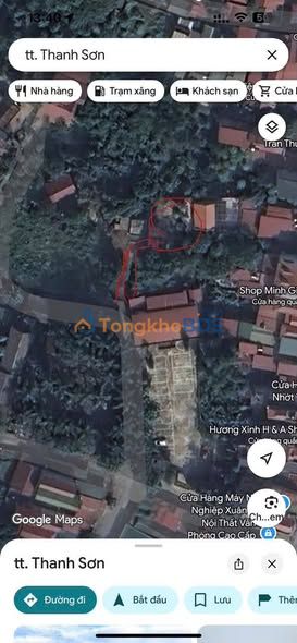 Đất nền Thanh Sơn Phú Thọ 284m² - Đất thổ cư 100%