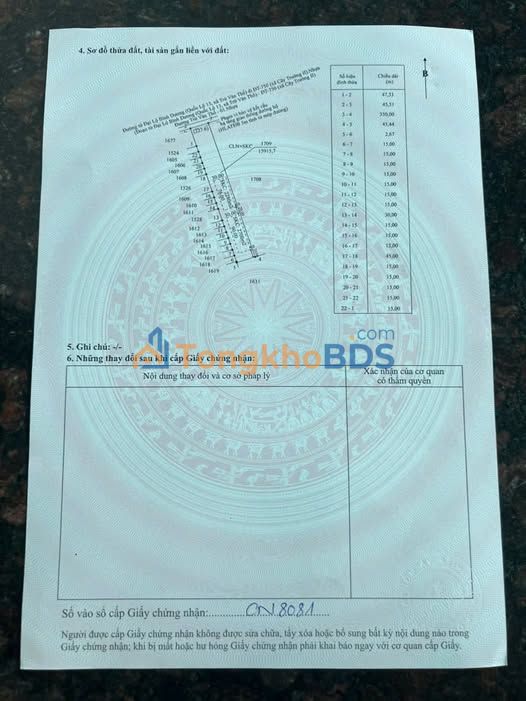 Bán Đất SKC 16000m² Bàu Bàng, Bình Dương - Sẵn Sàng Hoạt Động