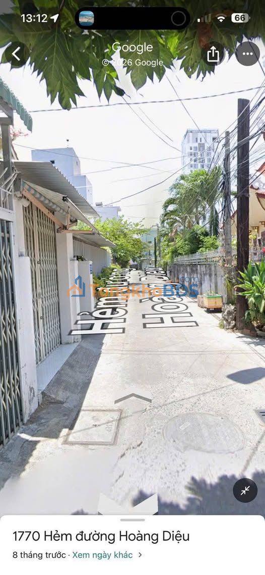 Bán Đất Tặng Nhà C4 Hẻm Oto Hoàng Diệu, Nha Trang - 60m² Giá 4.2 Tỷ