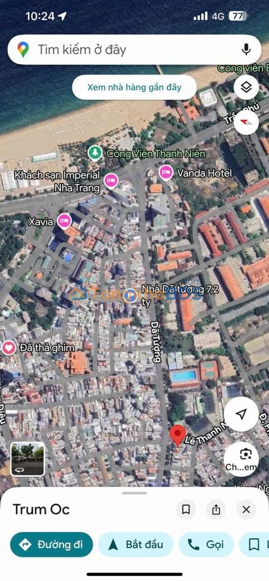 Nhà 2 Mặt Tiền Dã Tượng, Nha Trang - 78m², 5PN, Gần Biển 300m