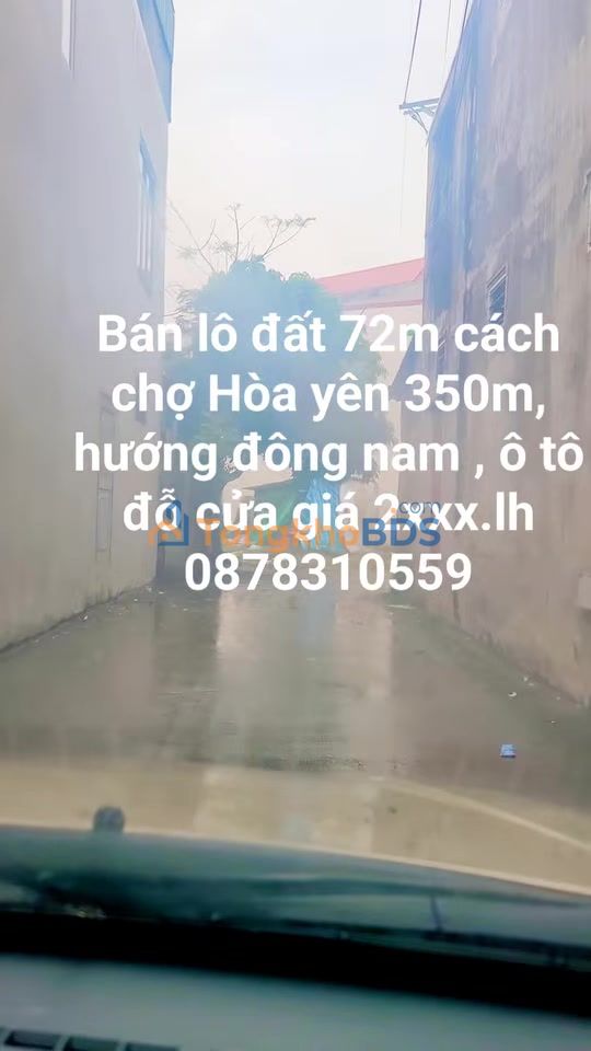 Bán đất đấu giá Phúc Thượng, Bắc Giang - 80m² hướng Đông Nam, giá 2.2 tỷ
