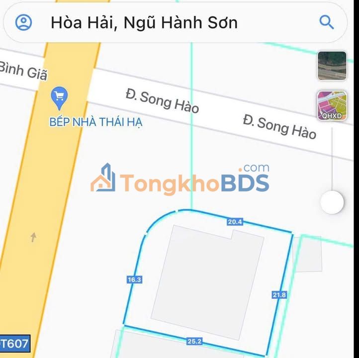 Đất Lô Góc Trần Đại Nghĩa, Đà Nẵng - 540m², Kinh doanh Đắc Lợi