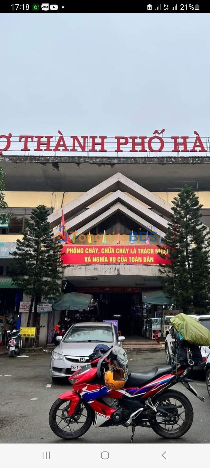 Cho thuê Kiot 2 Tầng Mặt Tiền Sầm Uất TP Hà Tĩnh - Vị Trí Vàng