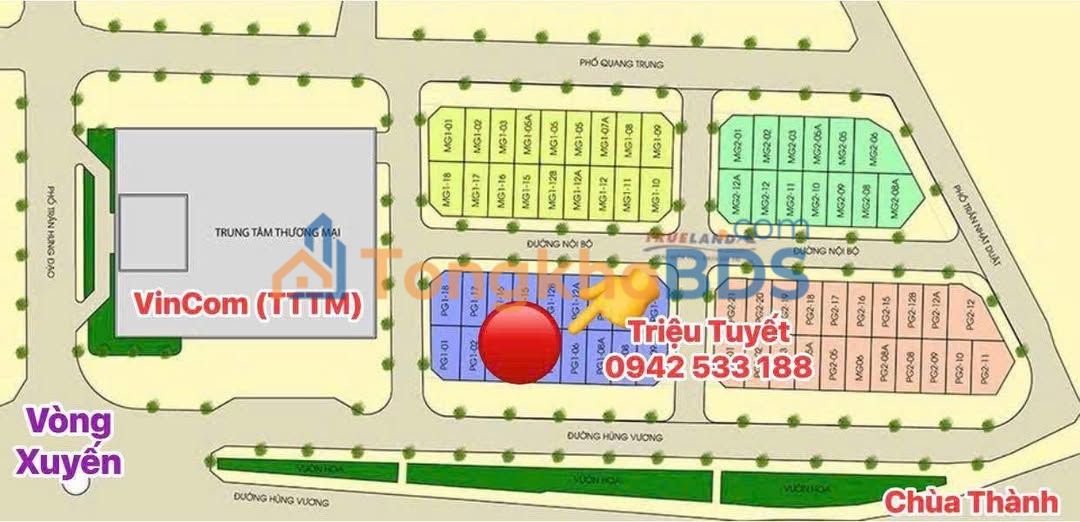 Shophouse 78m² mặt tiền 6m Phố Hùng Vương, Lạng Sơn - Kinh doanh đắc lợi