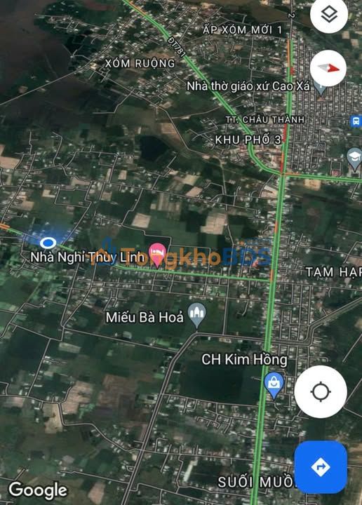 Bán đất mặt tiền 6x50m Thị trấn Châu Thành, Tây Ninh - Kinh doanh đắc lợi