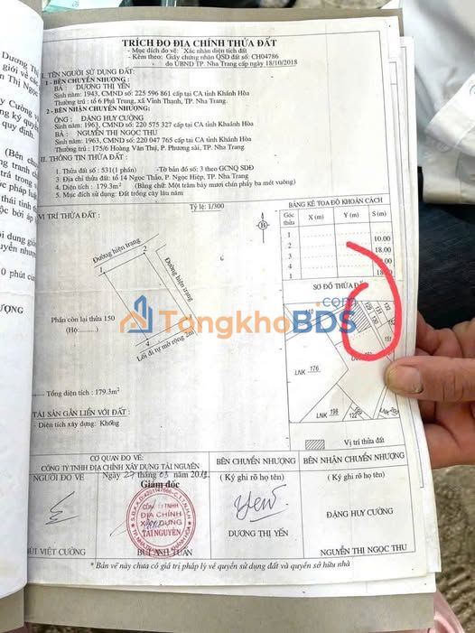 Bán Đất Nền Cồn Dê, Nha Trang 40m² - Giá Chỉ 300 Triệu/Lô