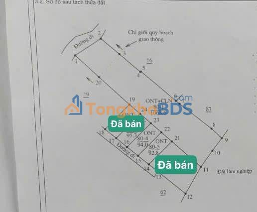 Đất thổ cư Suối Hiệp, Khánh Hòa - 92m² - Chỉ 450 triệu/lô